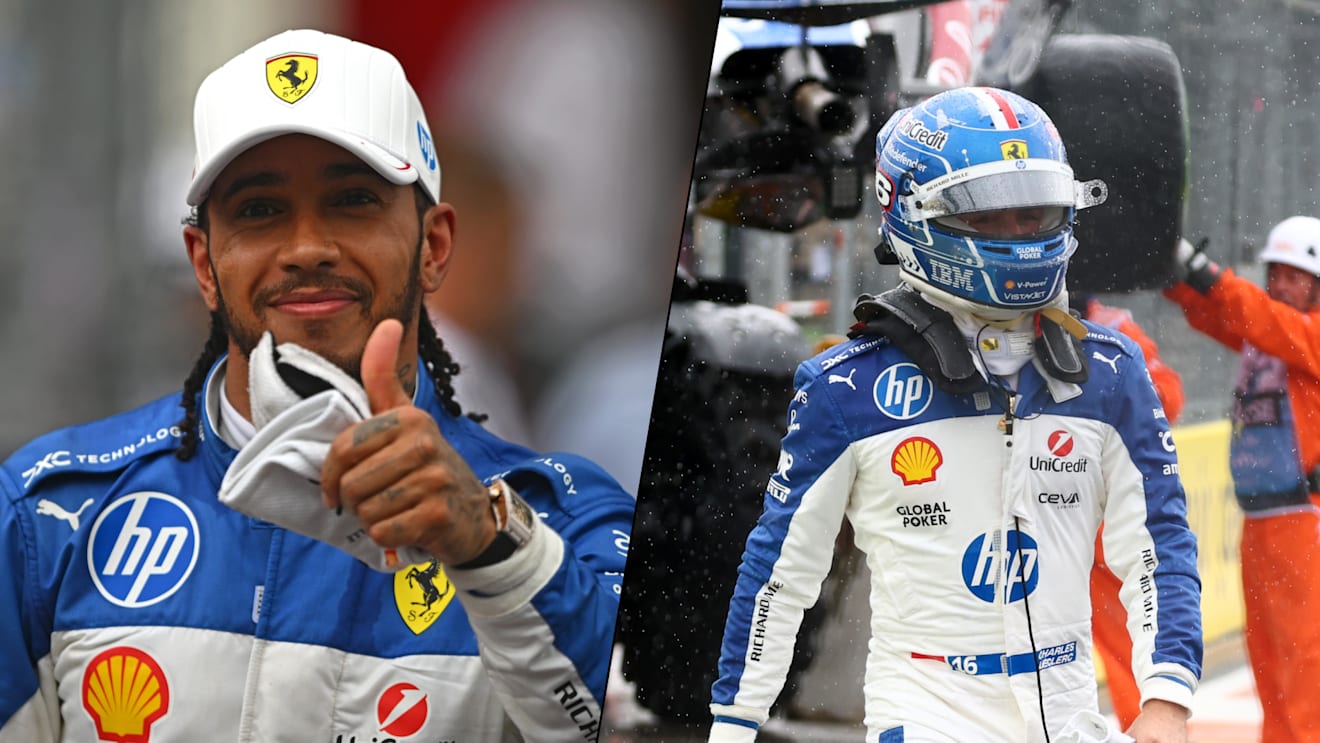 Hamilton thrilled with P3 in Miami Sprint after ‘tough year so far’ while Leclerc blames himself for early crash